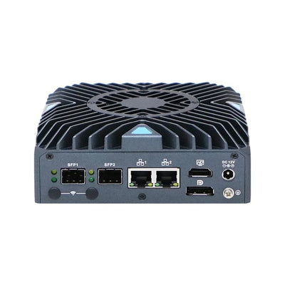 Intel Processor N150 Fanless Aluminum Industrial Mini PC – DDR5, Dual LAN, 2× COM