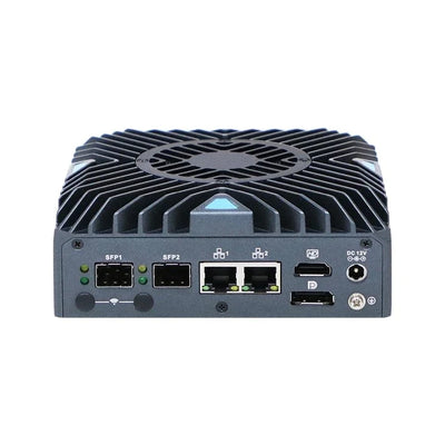 Intel Processor N150 Fanless Aluminum Industrial Mini PC – DDR5, Dual LAN, 2× COM
