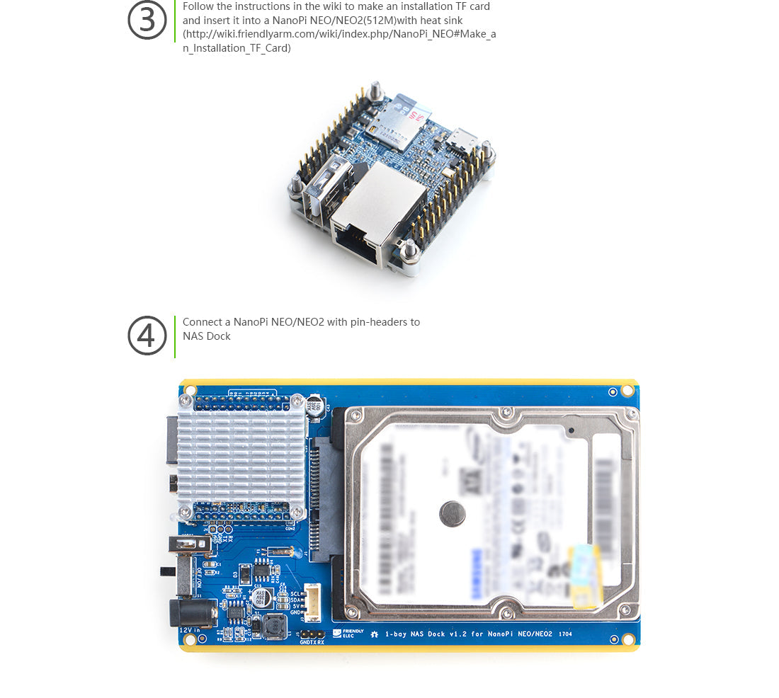 1-bay NAS Dock