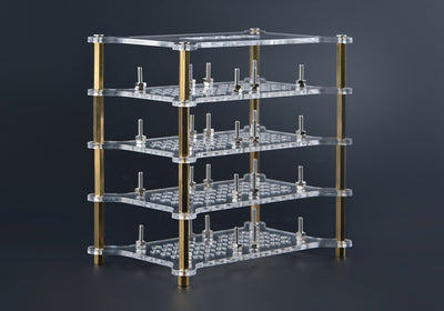4-Layer Dual Stack Acrylic Case for Cluster DIY - NanoPi & NanoPC Compatible