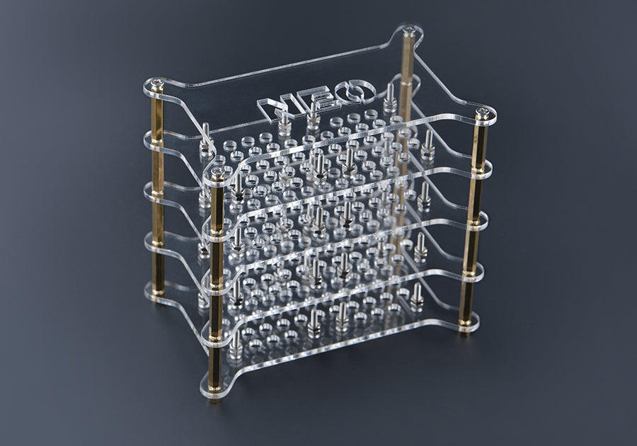4-Layer Dual Stack Acrylic Case for Cluster DIY - NanoPi & NanoPC Compatible