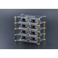 4-Layer Dual Stack Acrylic Case for Cluster DIY - NanoPi & NanoPC Compatible