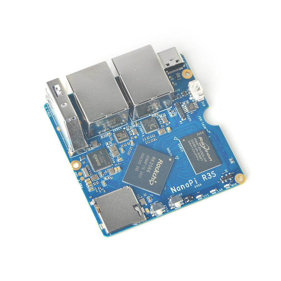 Friendly Elec NanoPi R3S Dual Gigabit RK3566 IoT & Edge Computing Single Board Computer
