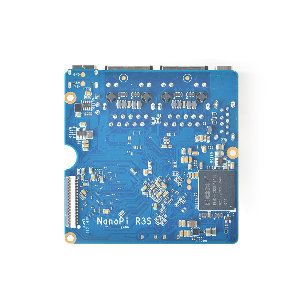 Friendly Elec NanoPi R3S Dual Gigabit RK3566 IoT & Edge Computing Single Board Computer