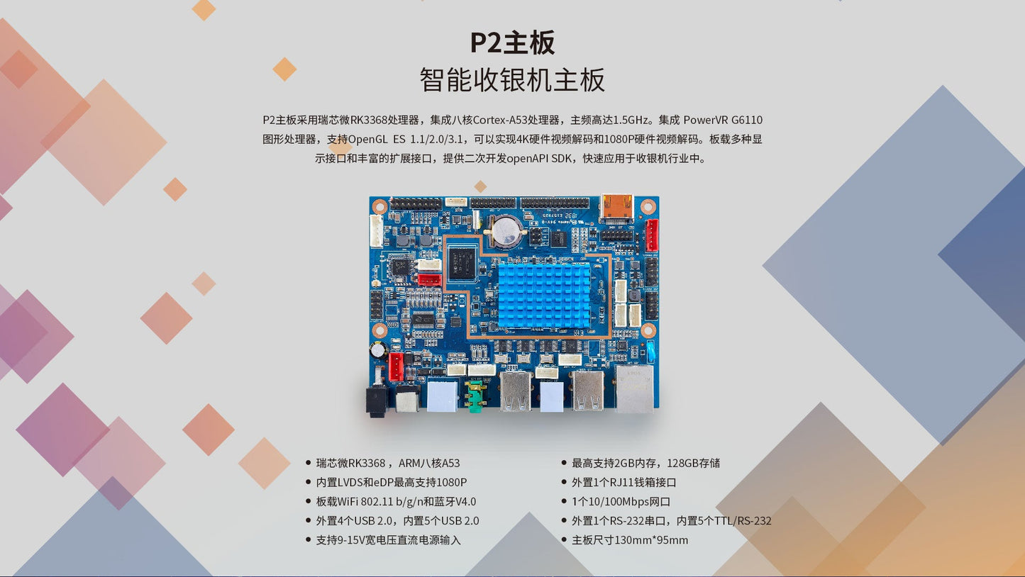 LIONTRON P2 POS Terminal Motherboard