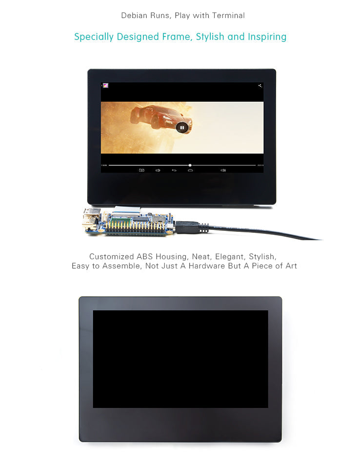 S701 7-Inch Capacitive Touch LCD Display| 800x480 Resolution| RGB Interface