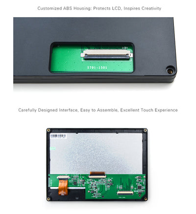 S701 7-Inch Capacitive Touch LCD Display| 800x480 Resolution| RGB Interface