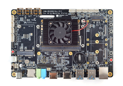 FriendlyElec SOM-RK3399V2 Dev Kit | RK3399 Hexa-Core | CPU + Carrier Board | AI & Edge Development