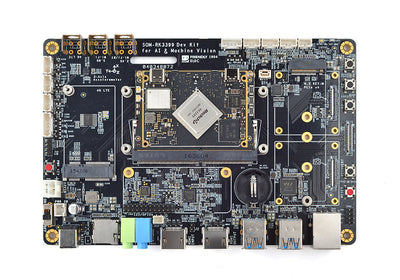FriendlyElec SOM-RK3399V2 Dev Kit | RK3399 Hexa-Core | CPU + Carrier Board | AI & Edge Development