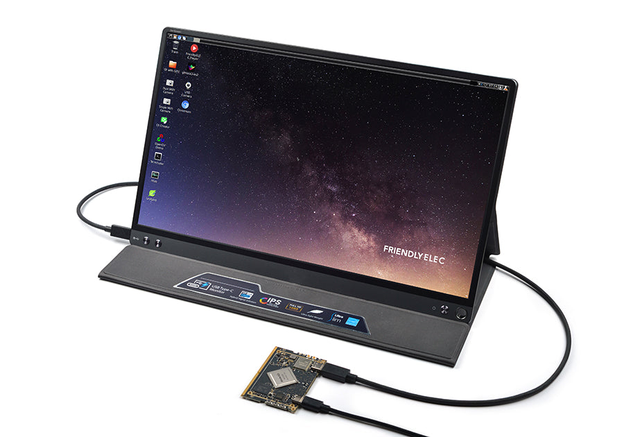 FriendlyElec SOM-RK3399V2 CPU Board | RK3399 Hexa-Core | 4GB LPDDR4 | WiFi | USB-C Display