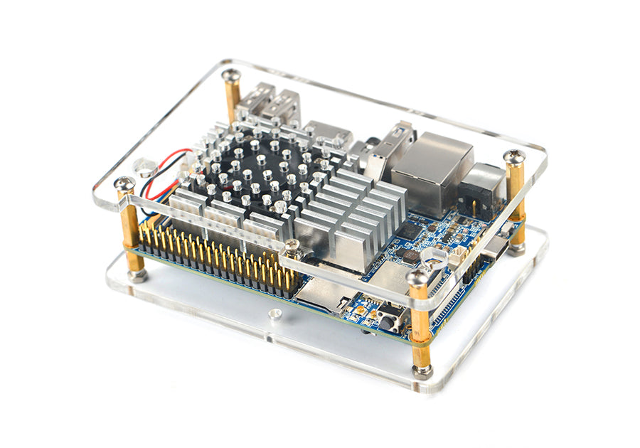 Acrylic Case for T4 & T3 PLUS - Durable Protection for Your NanoPC