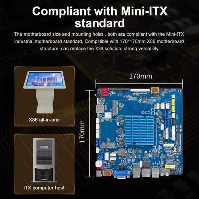 VPC-3588 Mini ITX Industrial PC Motherboard