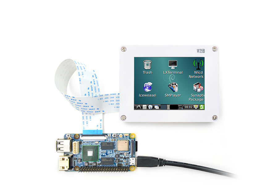 3.5 Inch Resistive Touch Screen LCD 320x240 (W35B) - High-Quality Display Accessory