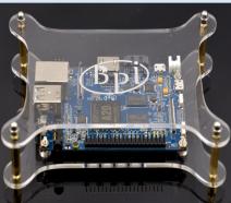 Banana Pi ZP0019 Acrylic Case for BPI-M1/BPI-M1+/ BPI-M2/ BPI-M3 – 1
