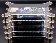 Banana Pi ZP0024 4-Layer Acrylic Case for BPI-M1/BPI-M1+/ BPI-M2/ BPI-M3 – 1