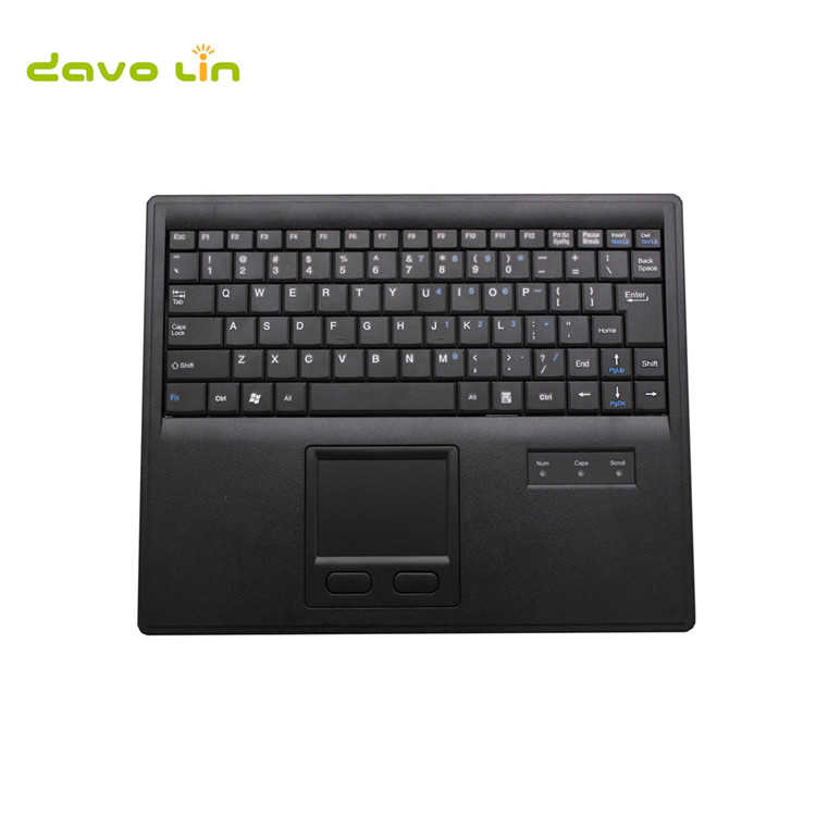 K-819 All-In-One Small Touchpad Keyboard Industrial keyboard for Server Cabinet Terminal