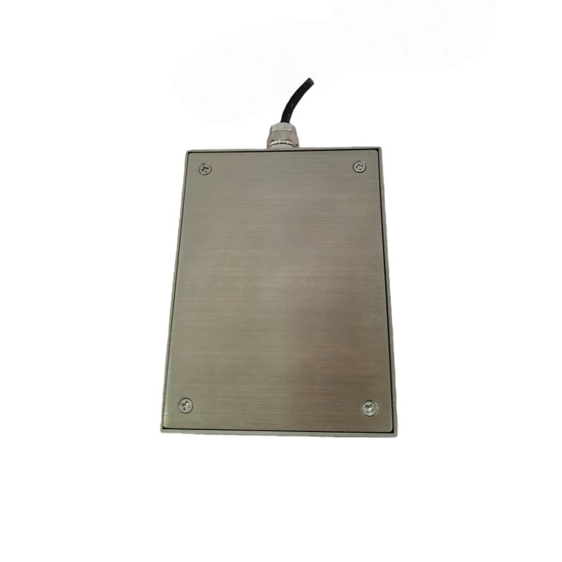 D-8458 DESK Industrial USB Desktop Metal Touchpad Mouse with 3 Buttons — Rugged Wired Pointing Device for Harsh Environments