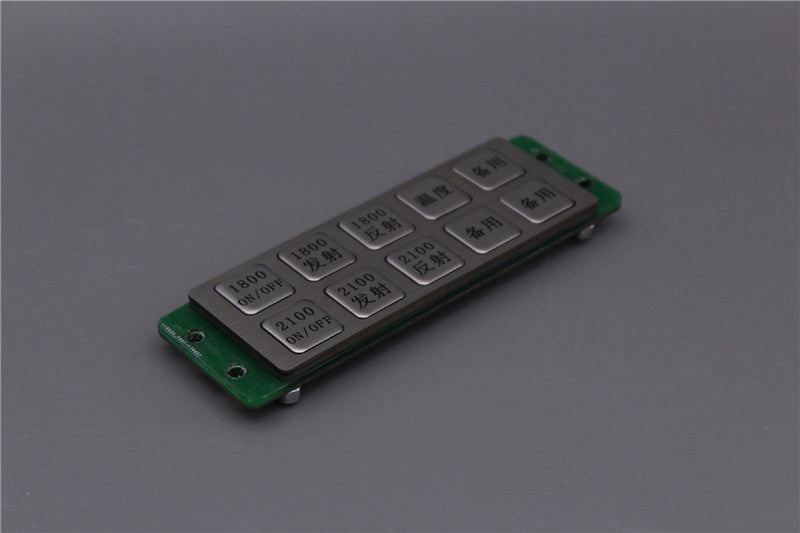 D-8539 Custom 10 Keys Stainless Steel Metal Numeric Function Keypad