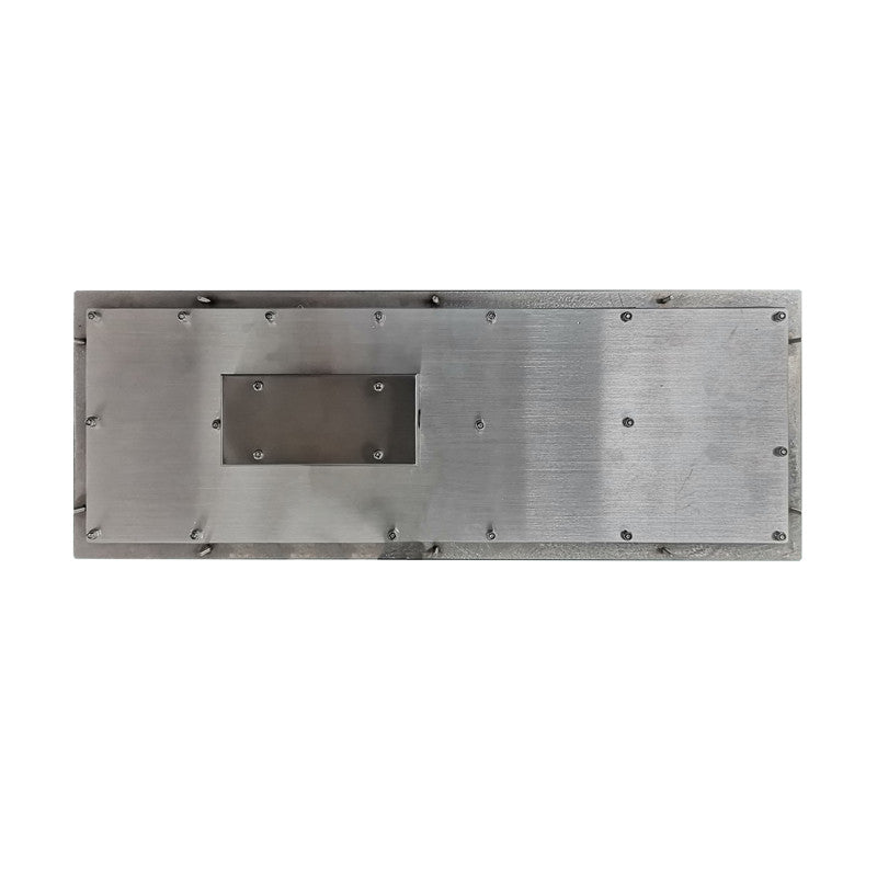 D-8625A 103 Keys Front Panel Mount Industrial Metal Keyboard with Number Keypad