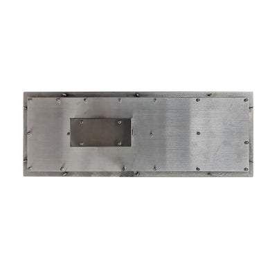 D-8625A 103 Keys Front Panel Mount Industrial Metal Keyboard with Number Keypad
