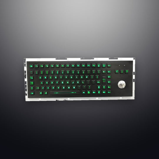 D-8606B-LED Customized Keyboard Industrial Keyboard for Sales Booth Metal Terminal