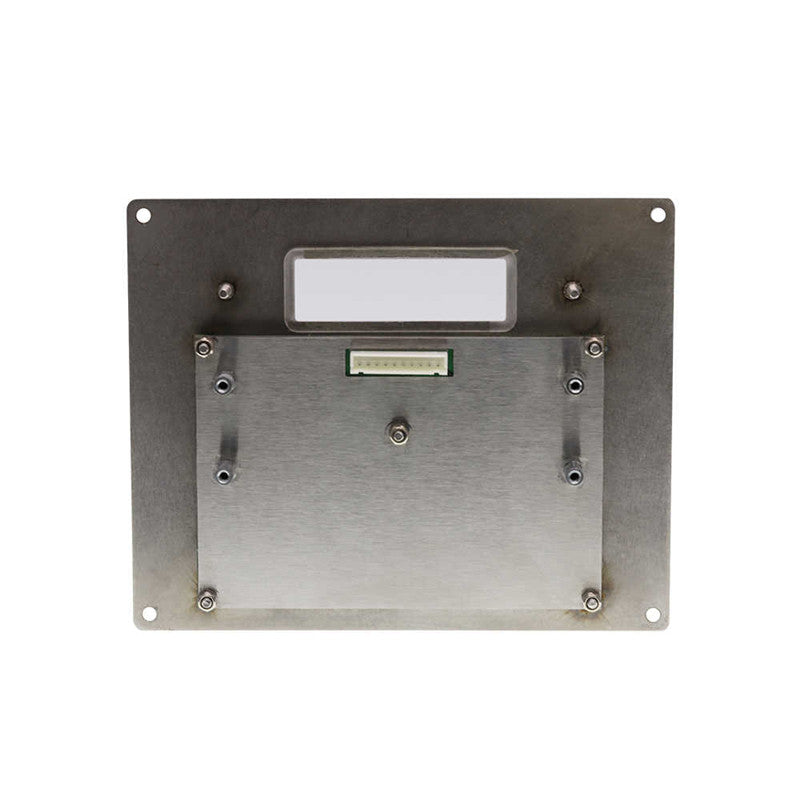 D-8221D 12 Keys Top Mount Metal Keypad With LCD display frame and Braille button