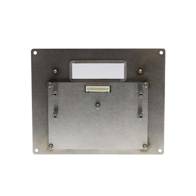 D-8221D 12 Keys Top Mount Metal Keypad With LCD display frame and Braille button