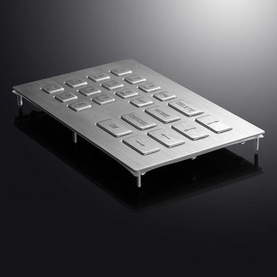 D-8932 Backlight 22 Keys Metal Numeric Keypads With Backlight