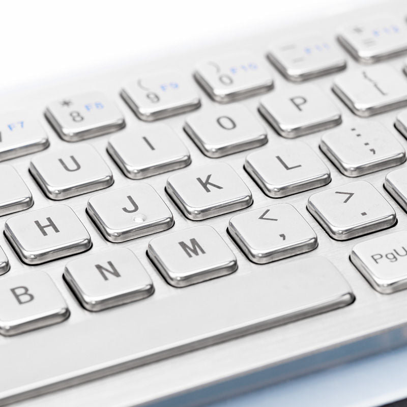 D-8677 Rugged Industrial Metal Keyboards With Touchpad, USB interface