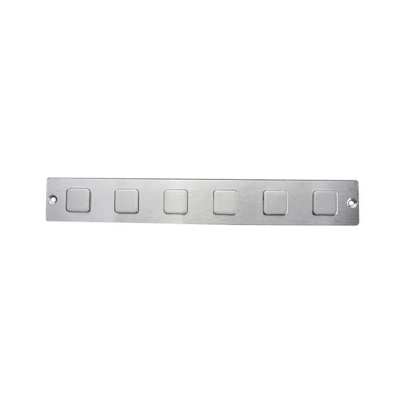 D-8516 6 Function Keys Metal Keypad