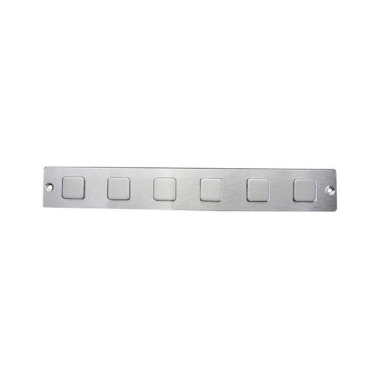 D-8516 6 Function Keys Metal Keypad