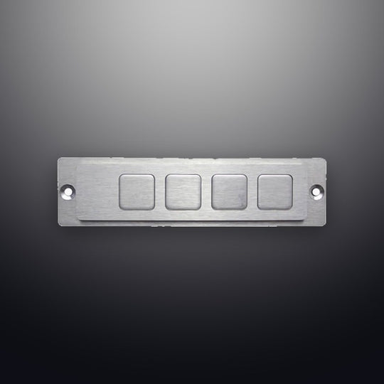 D-8506 Hot sale wholesale custom metal keypad cnc machine keypad 4 keys Function Keypad For ATM