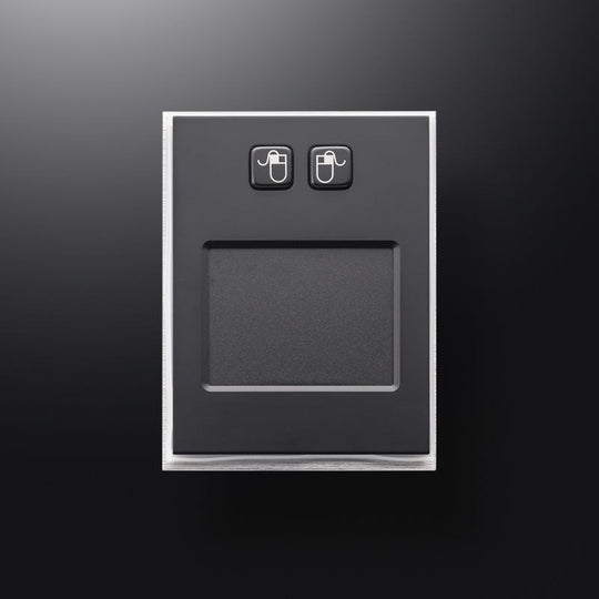 D-8401B-HC Black Embedded Waterproof Metal industrial Pointing Touchpad