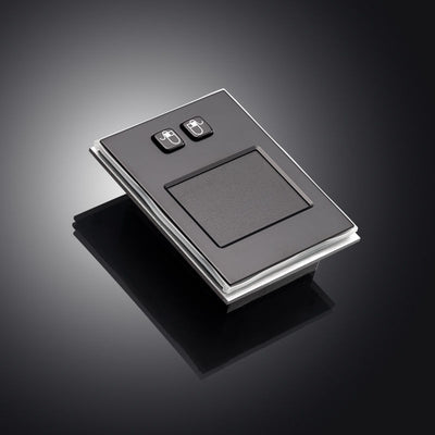 D-8401B-HC Black Embedded Waterproof Metal industrial Pointing Touchpad