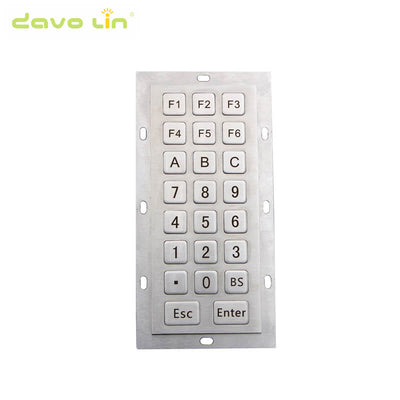 D-8235 Stainless steel keyboard Numeric keypad Metal Kiosk Keyboards matrix keypads