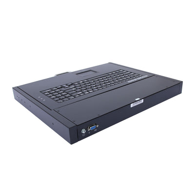 MKDN-19T Heavy-Duty Steel Housing 1U KVM Rackmount Keyboard Drawer Wth Built-in Touchpad