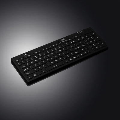 Industrial Medical Silicone Full Size backlight keyboard With Num Pad