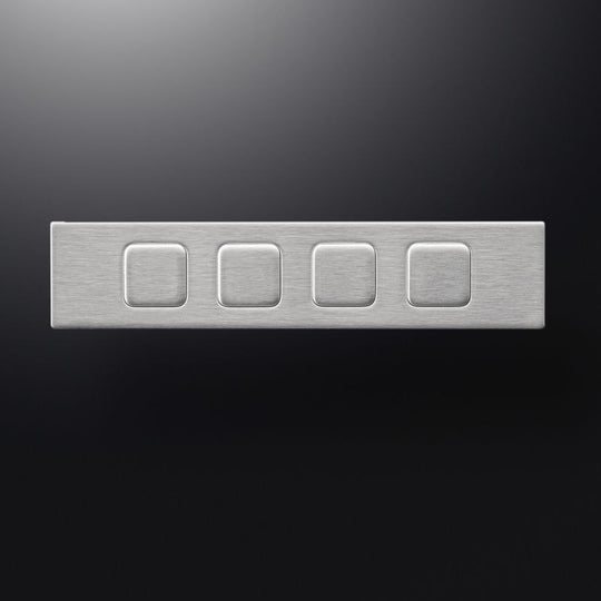 D-8501 Customize Layout 4 keys Industrial Metal Function Keypad for Self Service ATM Terminal Kiosk