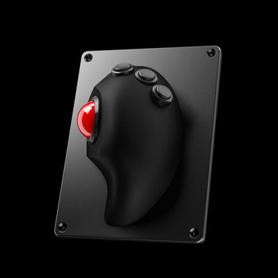 D-8339 IPX6 Rated Ergonomic Trackball Industrial Mouse With 3 NKK Buttons Switch
