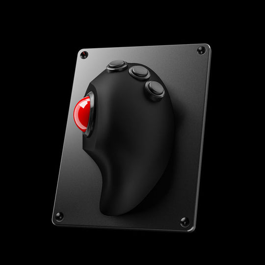 D-8339 IPX6 Rated Ergonomic Trackball Industrial Mouse With 3 NKK Buttons Switch