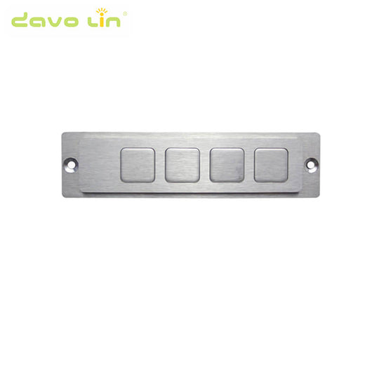 D-8506 Hot sale wholesale custom metal keypad cnc machine keypad 4 keys Function Keypad For ATM