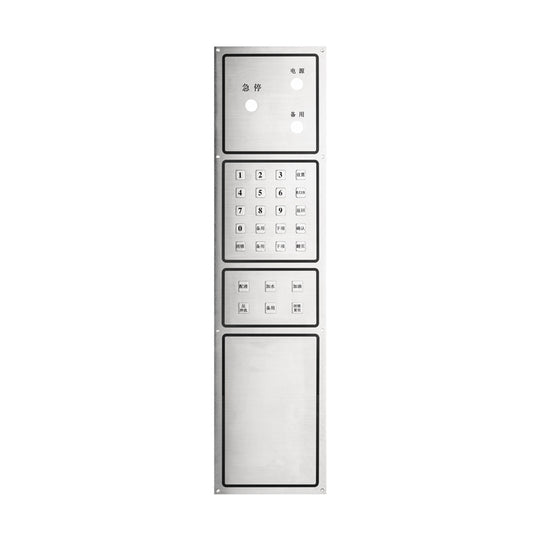 D-89110 Custom 26 Keys Metal Panel Rugged Vandal Proof Stainless Steel Metal Keypad