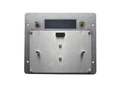 D-8221 12 keys top mount metal keypad with LCD display frame for access parking system