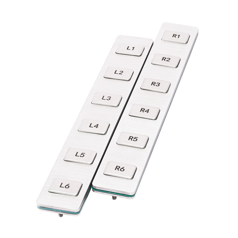 D-8517-6Key 6 Keys Rugged Metal Keypad Matrix Interface