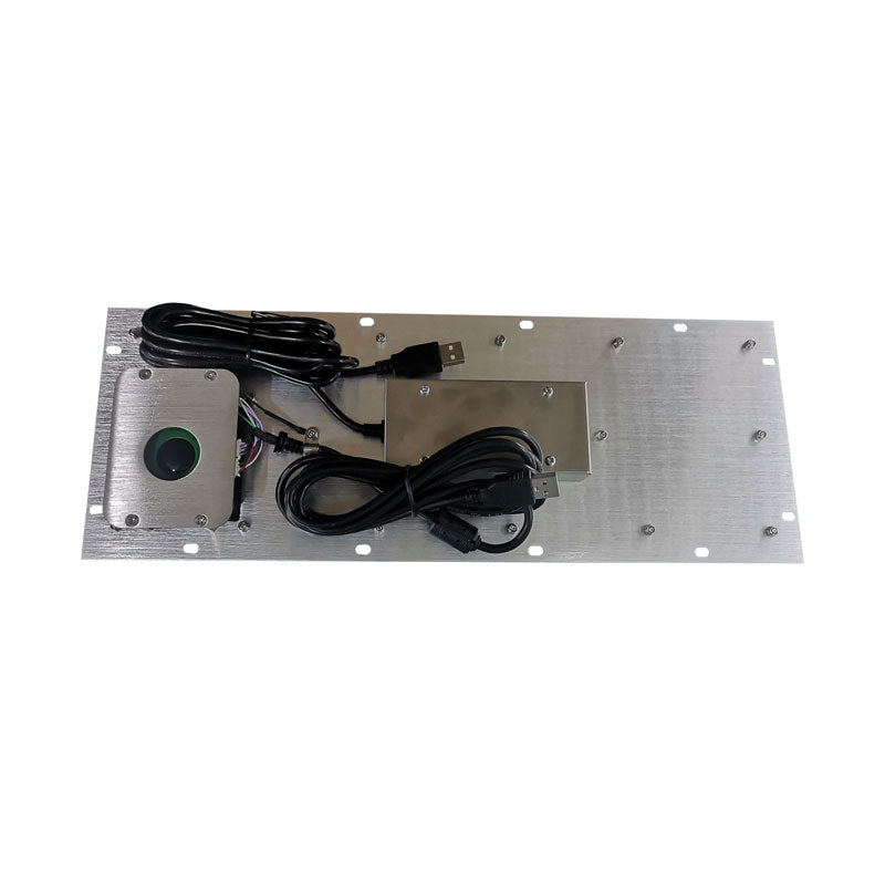 D-8610 89 Keys Industrial Keyboards With 36mm Resin Trackball