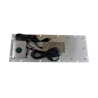 D-8610 89 Keys Industrial Keyboards With 36mm Resin Trackball