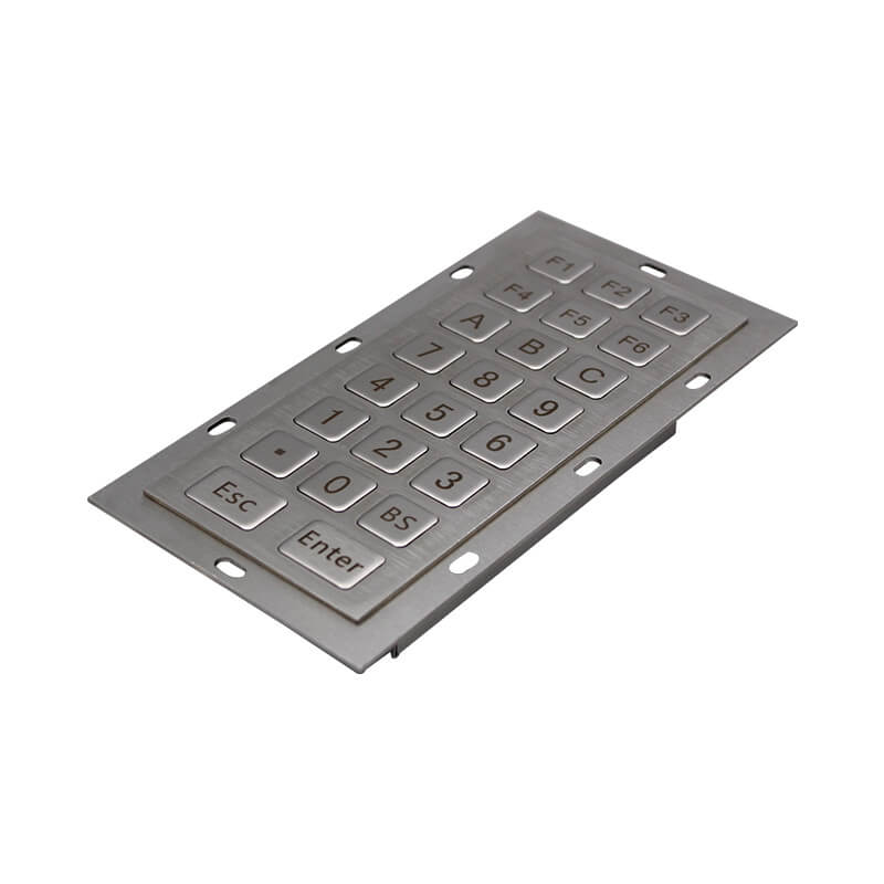 D-8235 Stainless steel keyboard Numeric keypad Metal Kiosk Keyboards matrix keypads
