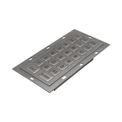 D-8235 Stainless steel keyboard Numeric keypad Metal Kiosk Keyboards matrix keypads