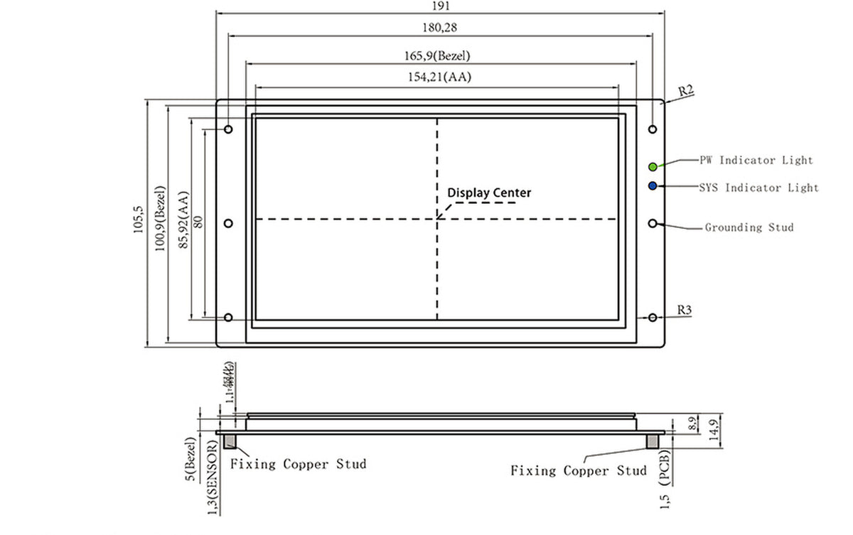Dimensions