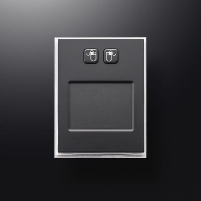 D-8401B-HC Black Embedded Waterproof Metal industrial Pointing Touchpad
